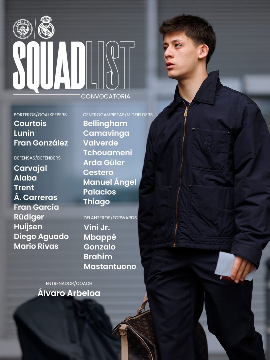 华体会-皇马客战曼城名单:姆巴佩、贝林、卡雷拉斯回归!含4名18岁小将